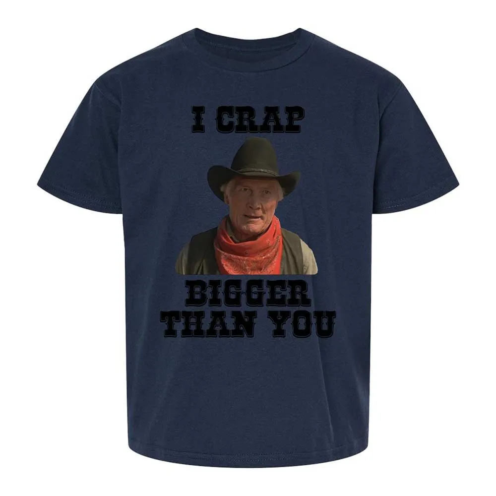 I Crap Bigger Than You - Navy - 8