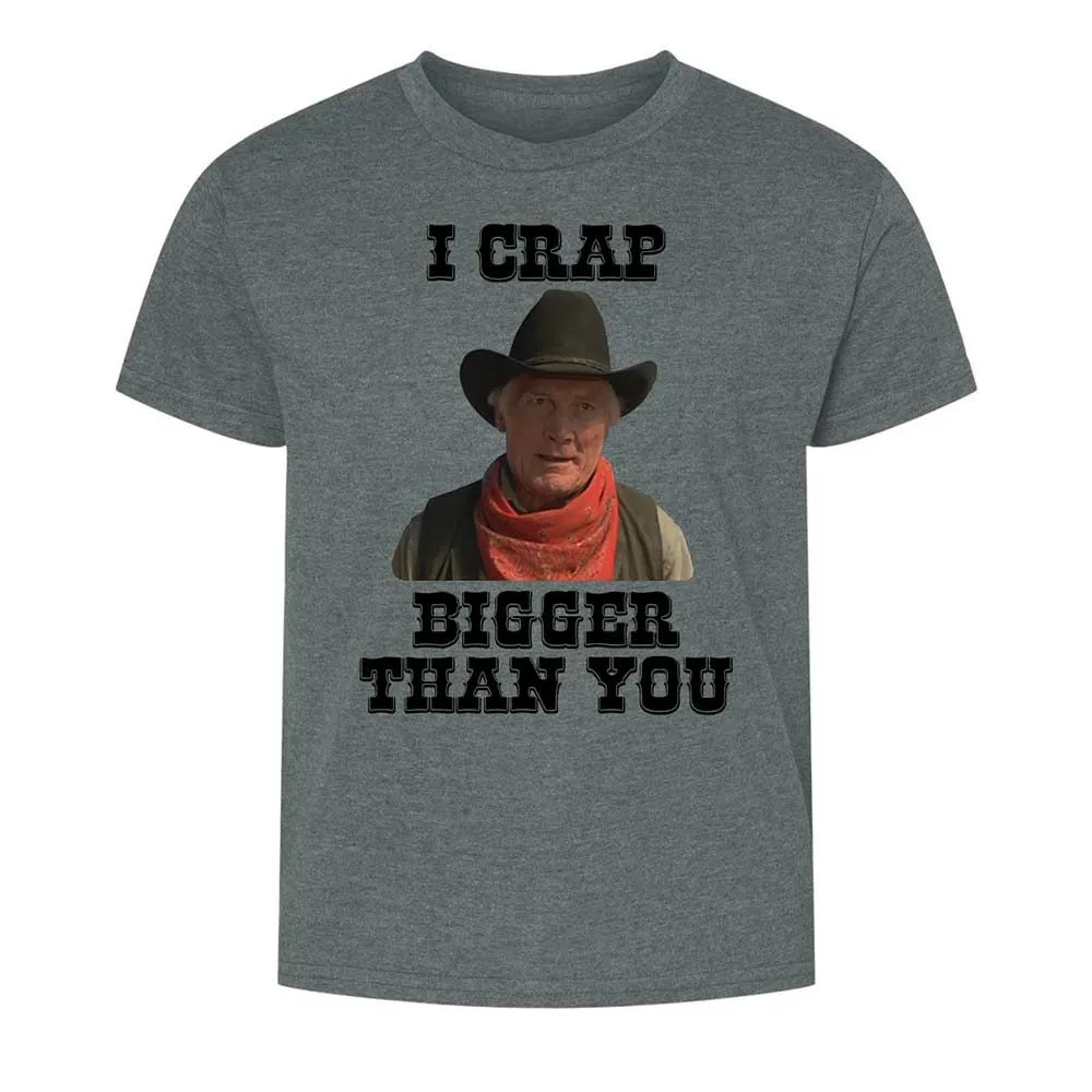 I Crap Bigger Than You - Dark Heather - 16