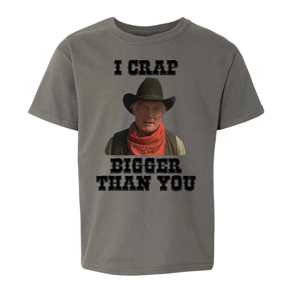I Crap Bigger Than You - Charcoal - 17