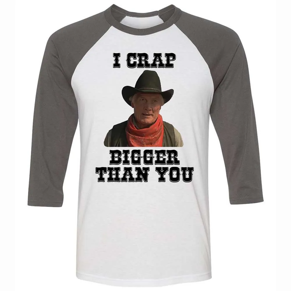 I Crap Bigger Than You - White/Asphalt - 2