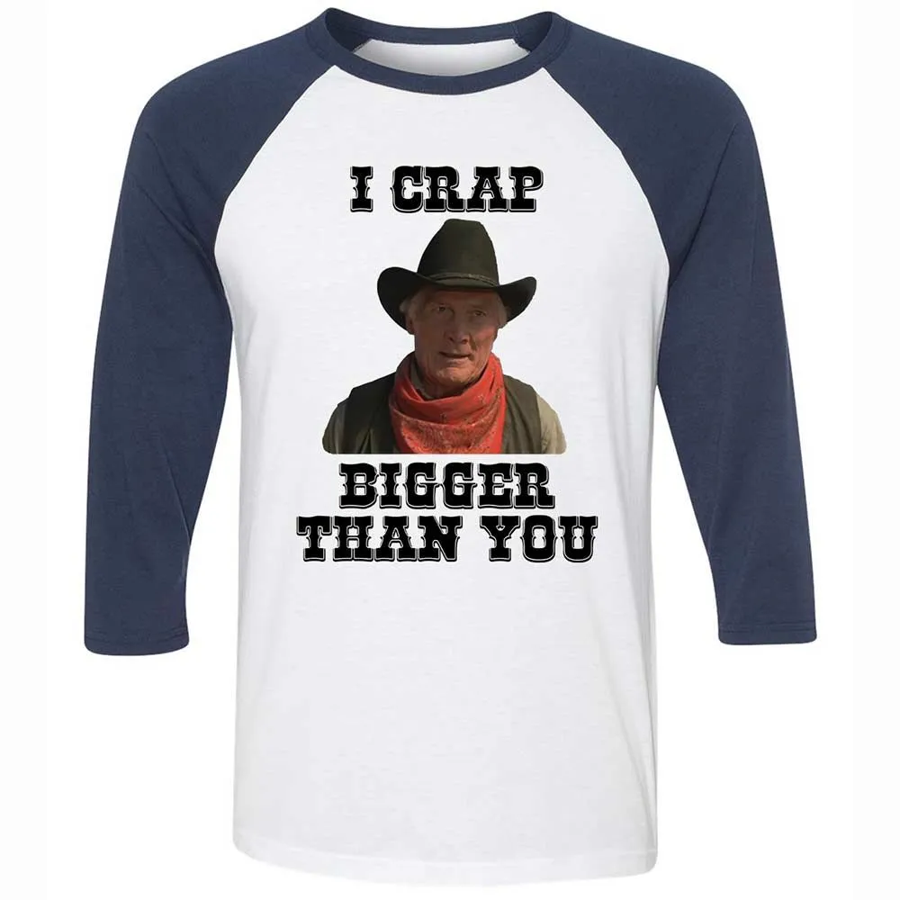 I Crap Bigger Than You - White/Navy - 8