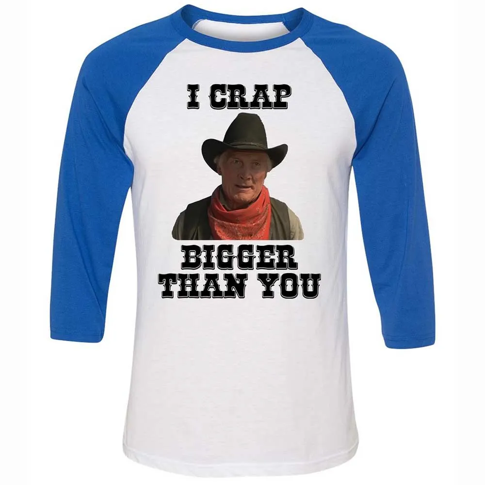 I Crap Bigger Than You - White/True Royal - 10