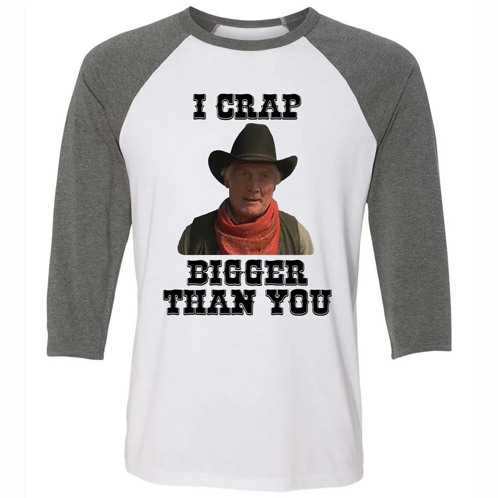 I Crap Bigger Than You - White/Deep Heather - 11