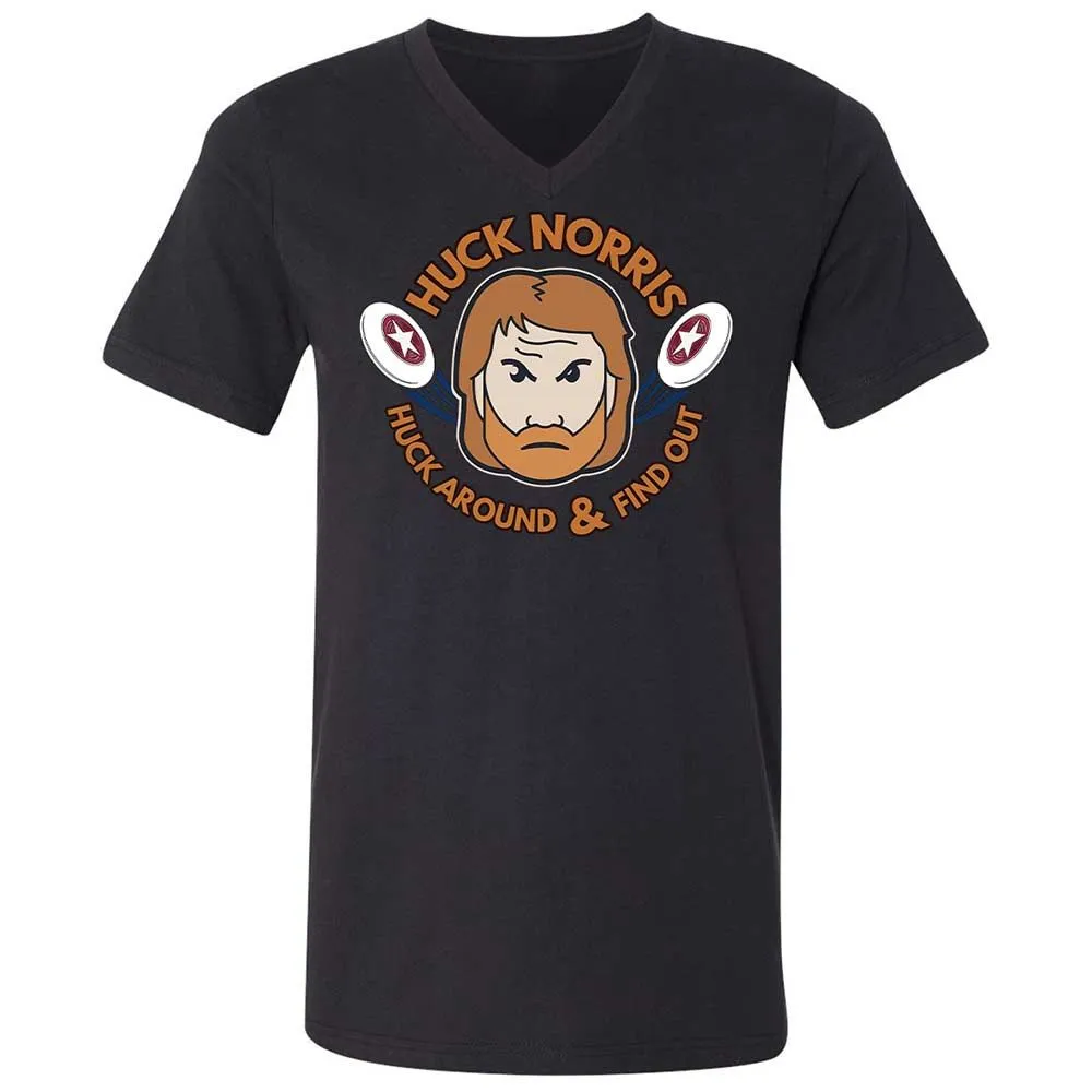 Unisex V-Neck T-Shirt - LNYD3Y8C - Black - 11