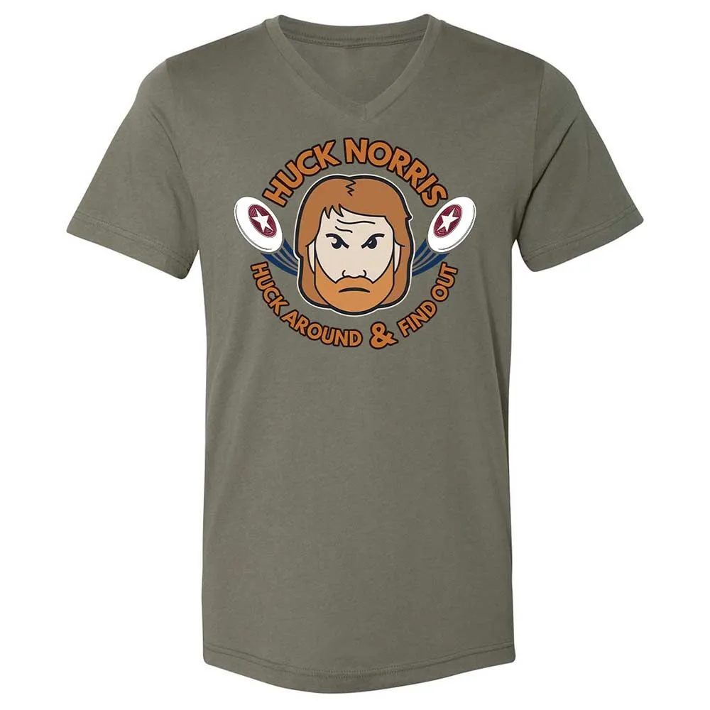 Unisex V-Neck T-Shirt - LNYD3Y8C - Military Green - 15