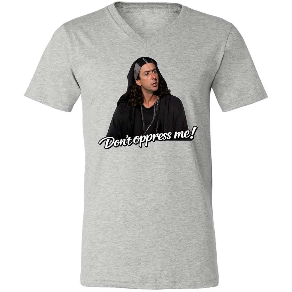 Unisex V-Neck T-Shirt - 6DBA2CCF - Athletic Heather - 2