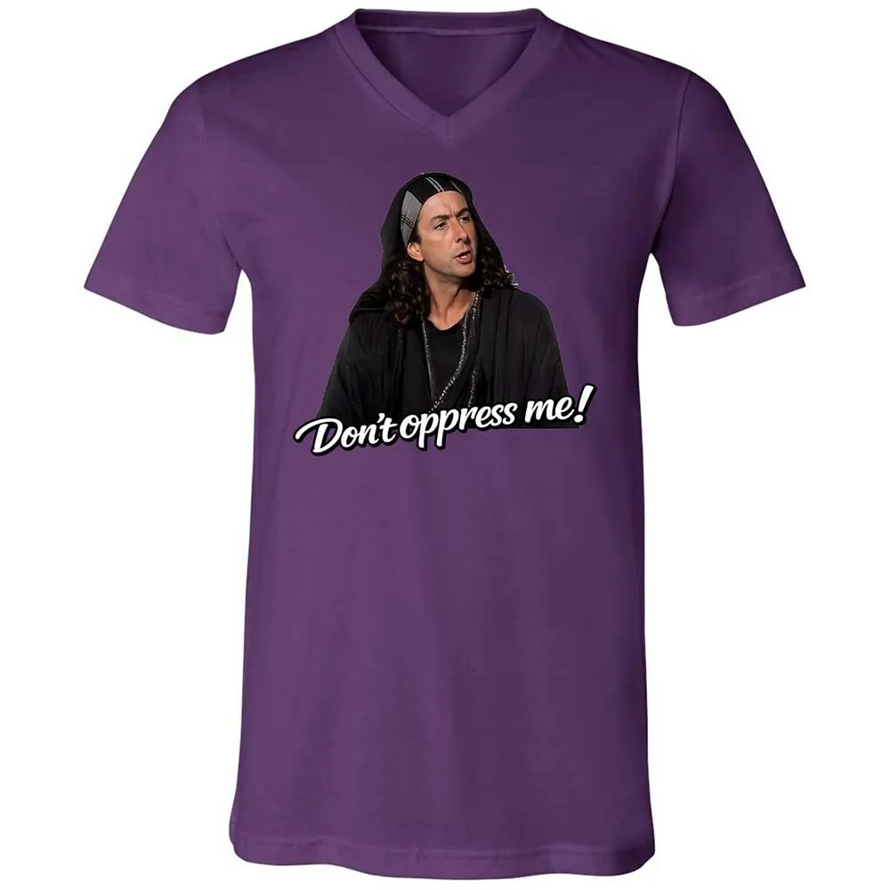 Unisex V-Neck T-Shirt - 6DBA2CCF - Team Purple - 10