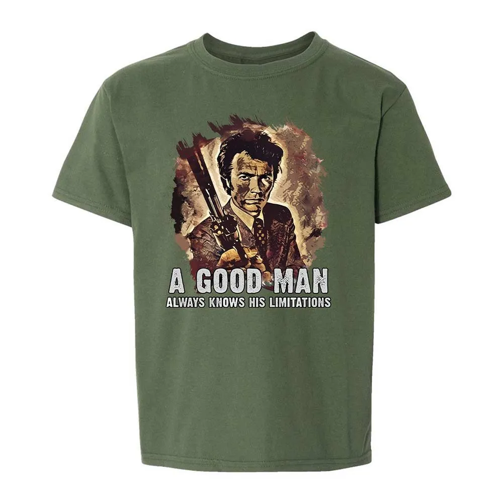 A good man always knows his limitations - Military Green - 20