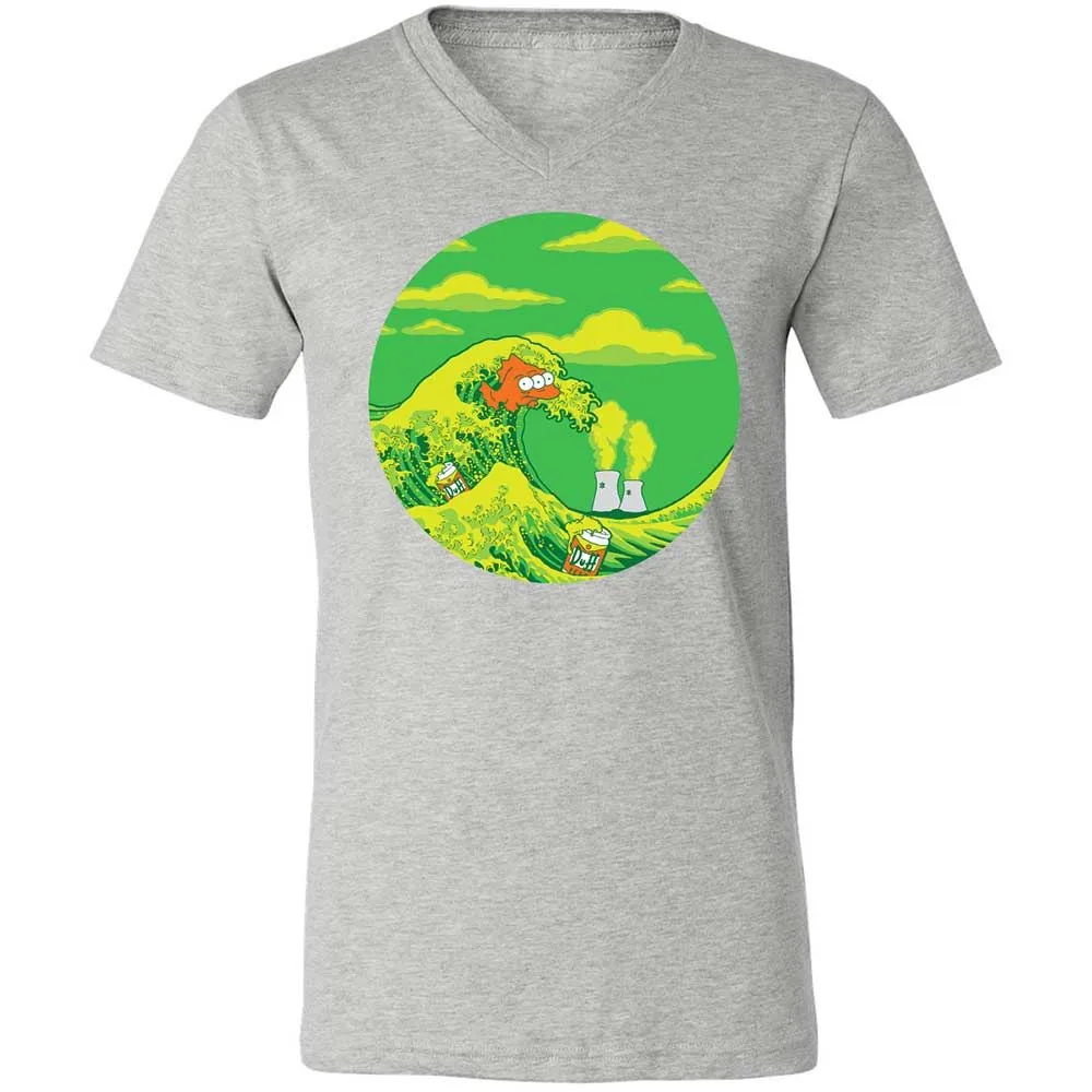 Great Wave Off Springfield - Athletic Heather - 15