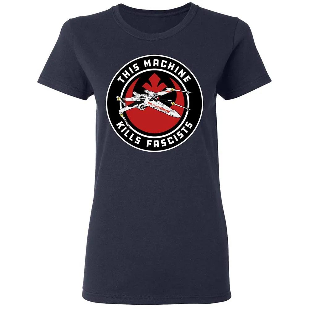 This Machine Kills Fascists - Navy - 2