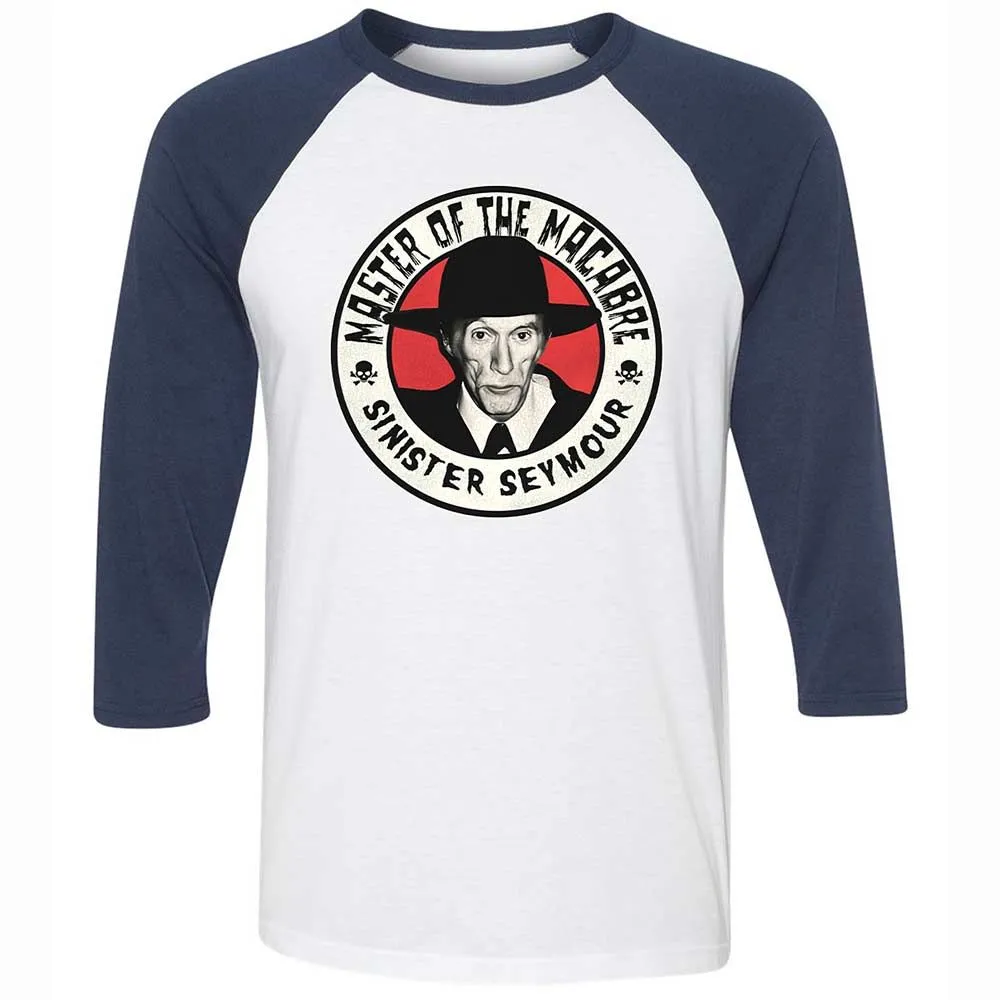 Master of the Macabre - White/Navy - 8