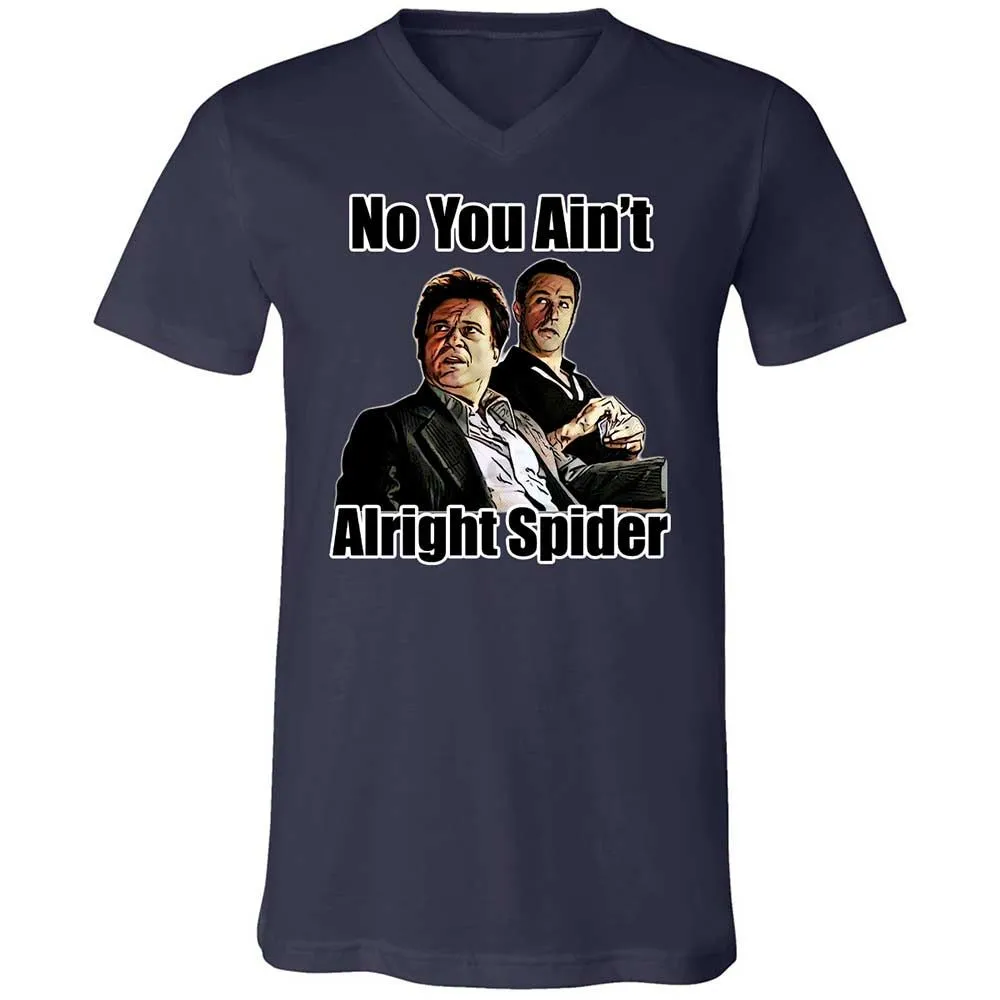 Unisex V-Neck T-Shirt - UW7N68WH - Navy - 2