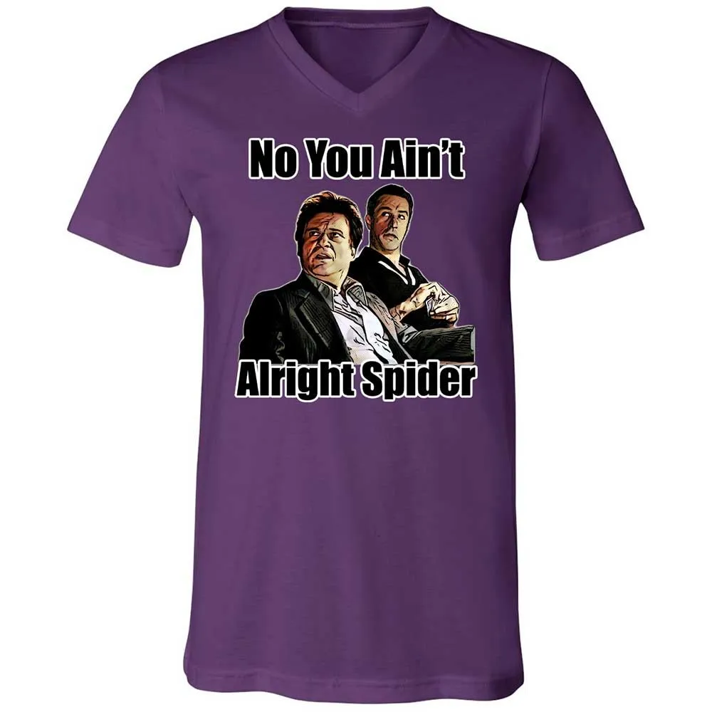 Unisex V-Neck T-Shirt - UW7N68WH - Team Purple - 10