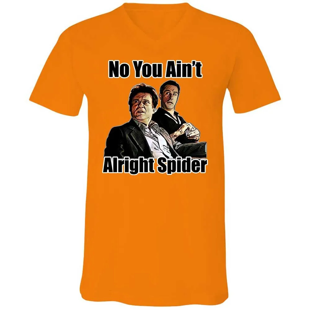 Unisex V-Neck T-Shirt - UW7N68WH - Orange - 12