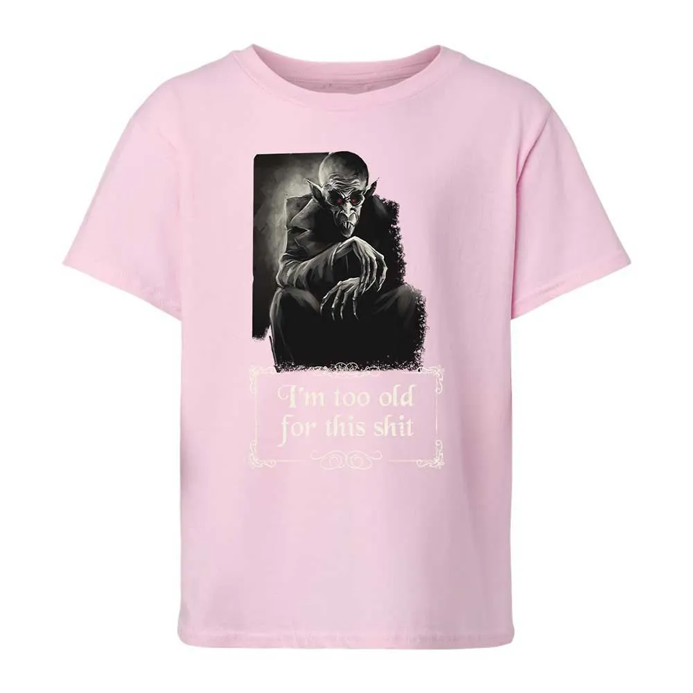 I'm too old for this shit - Light Pink - 7