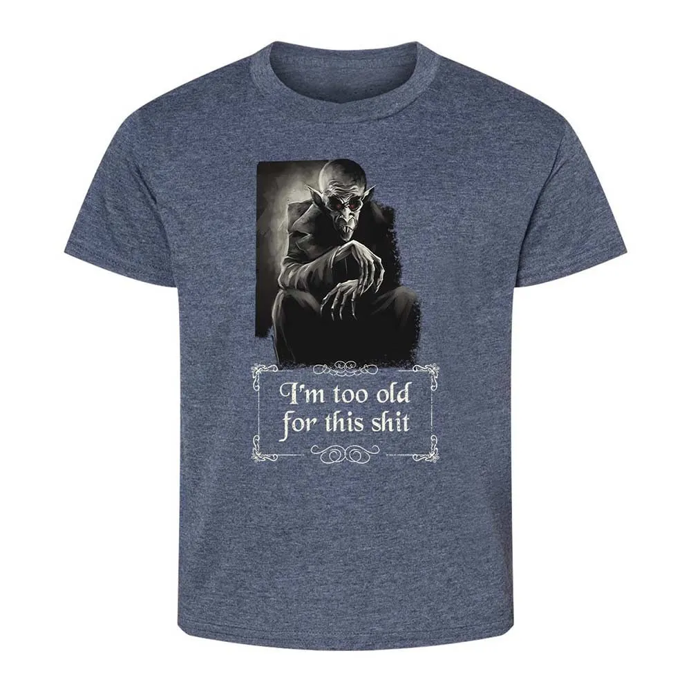 I'm too old for this shit - Heather Navy - 9