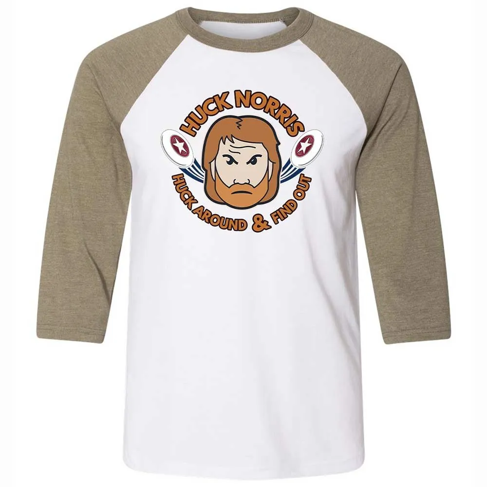 Unisex 3/4 Baseball Tee - 7B5X4BLF - White/Heather Olive - 4