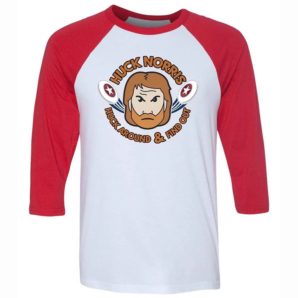 Unisex 3/4 Baseball Tee - 7B5X4BLF - White/Red - 9
