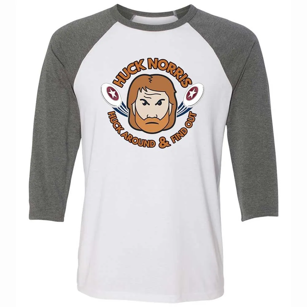 Unisex 3/4 Baseball Tee - 7B5X4BLF - White/Deep Heather - 11
