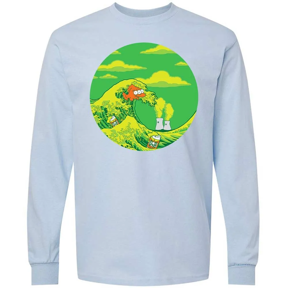Great Wave Off Springfield - Light Blue - 18