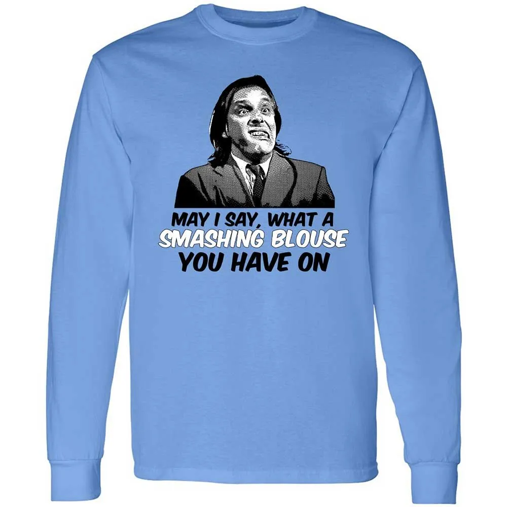 Long Sleeve T-Shirt - 7EPKHRWL - Carolina Blue - 5