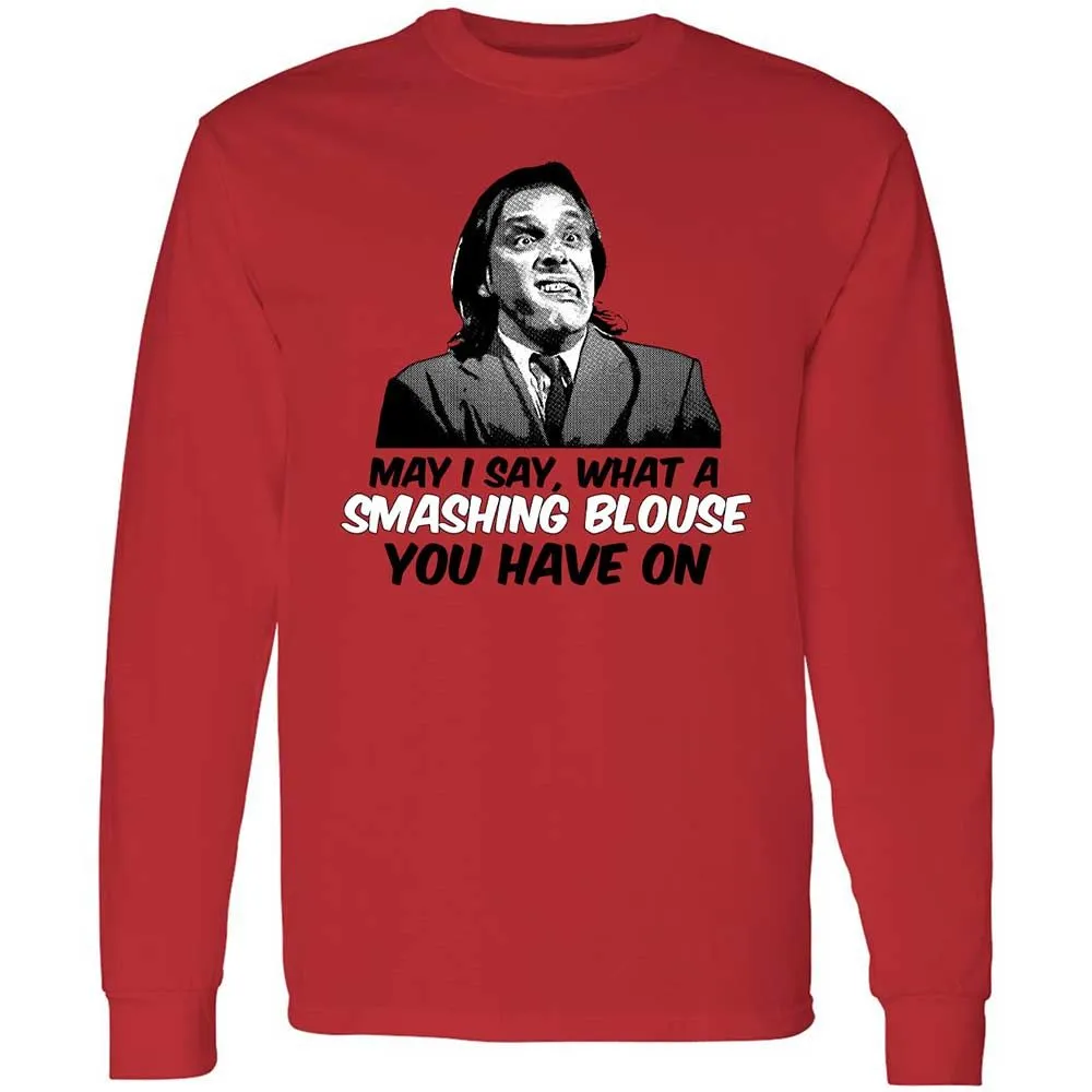 Long Sleeve T-Shirt - 7EPKHRWL - Red - 8