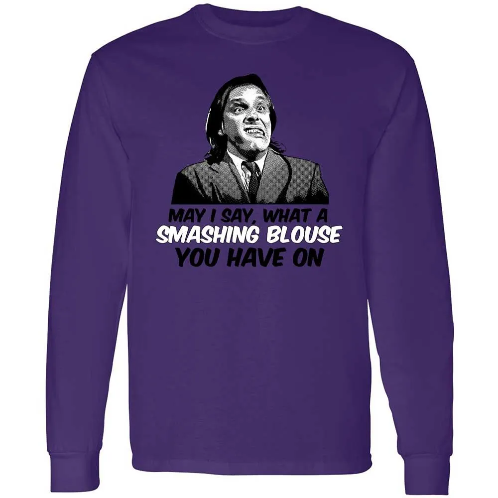 Long Sleeve T-Shirt - 7EPKHRWL - Purple - 9