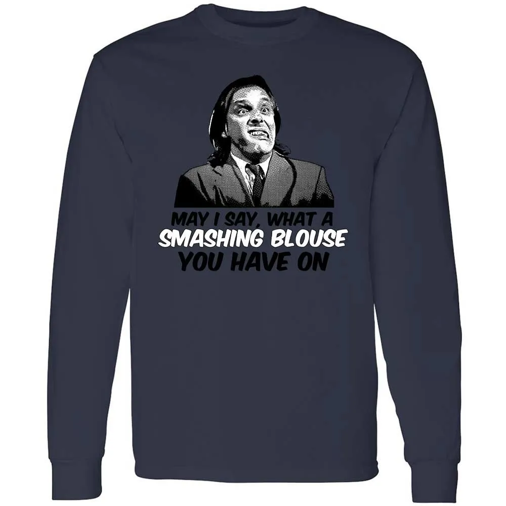 Long Sleeve T-Shirt - 7EPKHRWL - Navy - 13