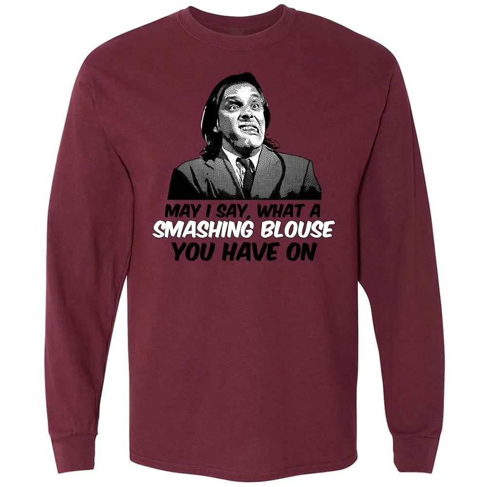 Long Sleeve T-Shirt - 7EPKHRWL - Maroon - 16