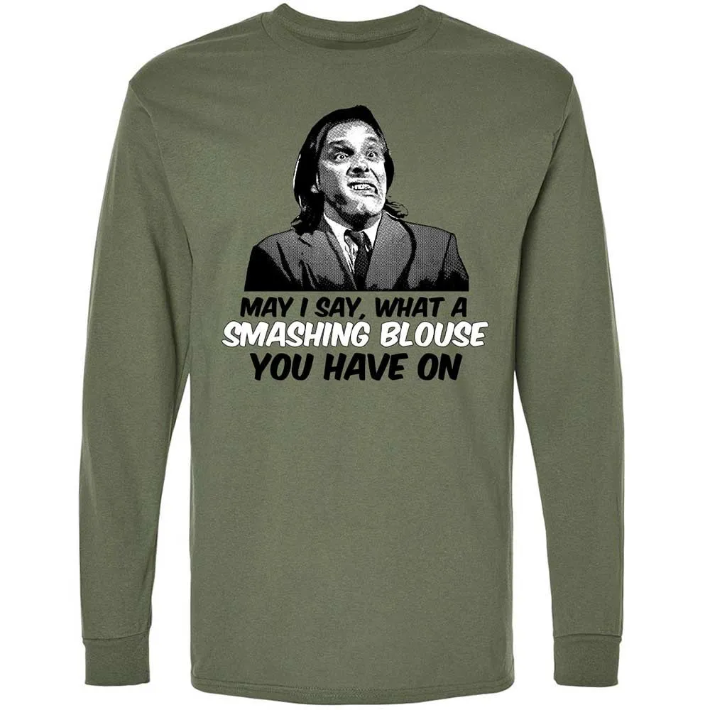 Long Sleeve T-Shirt - 7EPKHRWL - Military Green - 19