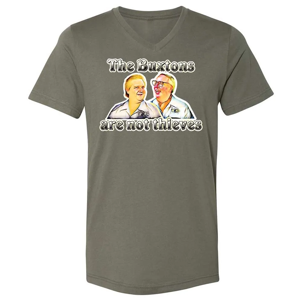 Unisex V-Neck T-Shirt - Z3MKLD1D - Military Green - 11