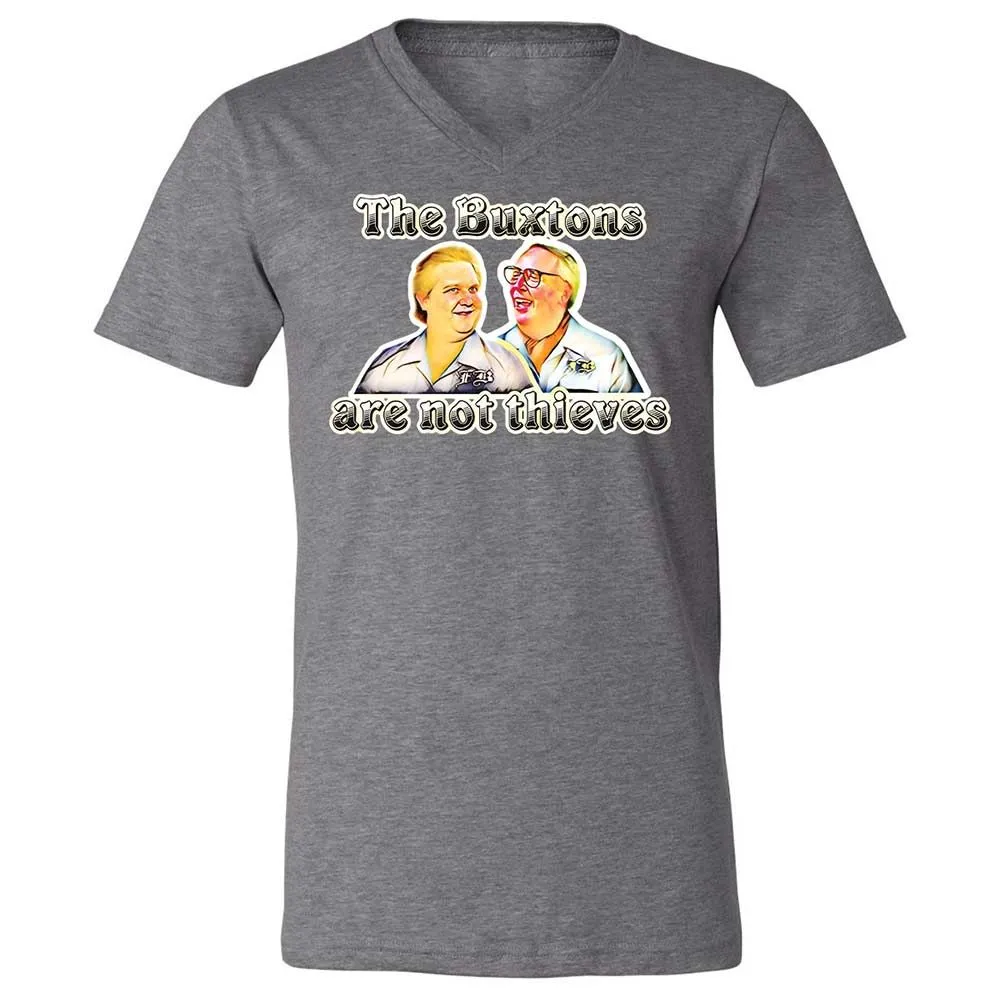 Unisex V-Neck T-Shirt - Z3MKLD1D - Deep Heather - 14