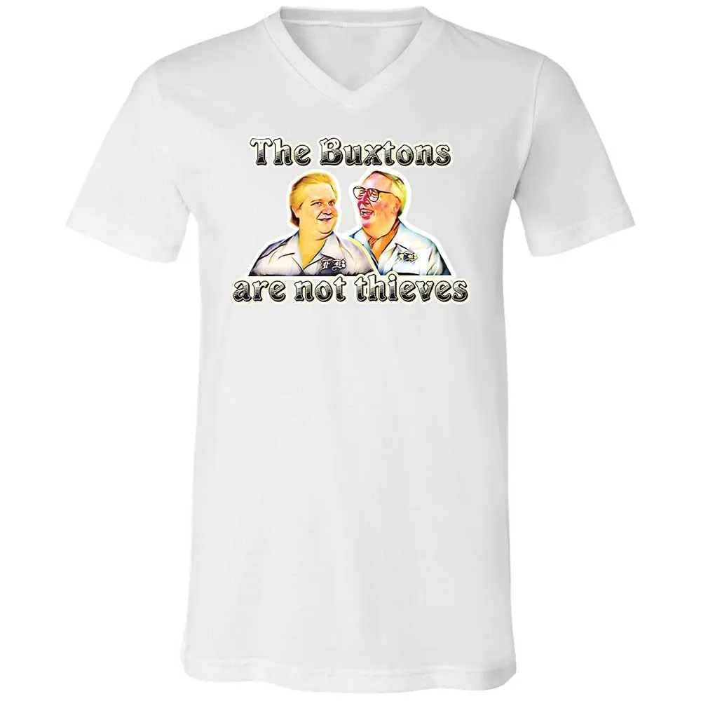 Unisex V-Neck T-Shirt - Z3MKLD1D - White - 16