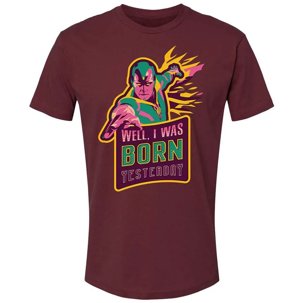 I Was Born Yesterday - Maroon - 10