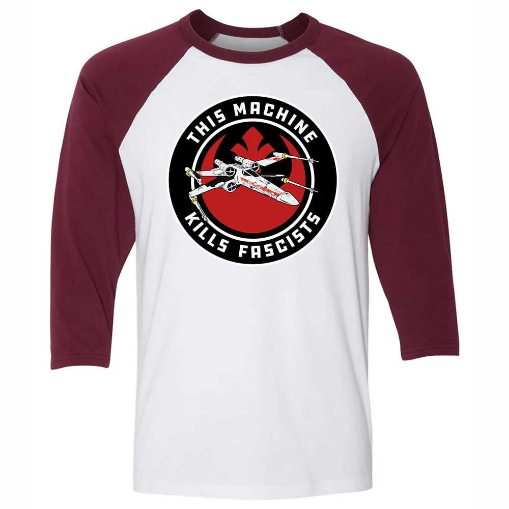 This Machine Kills Fascists - White/Maroon - 7