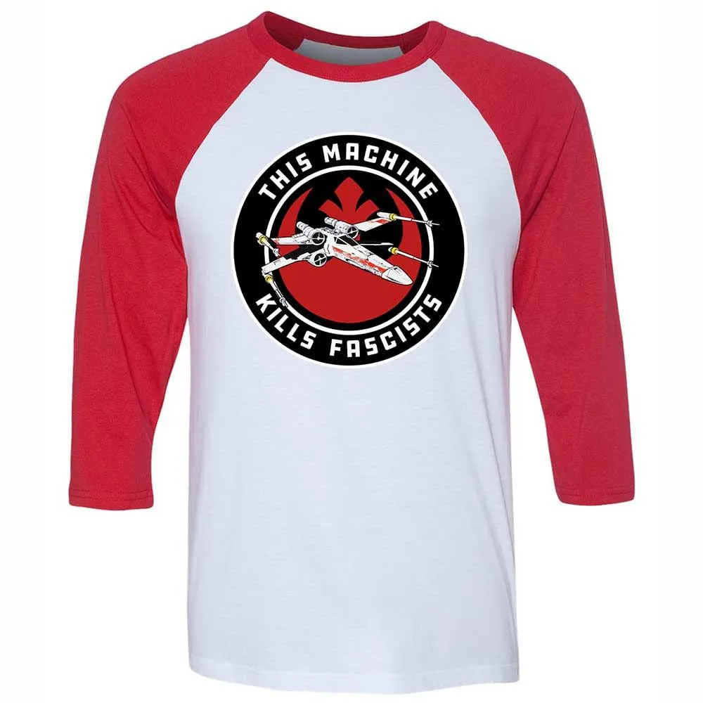 This Machine Kills Fascists - White/Red - 9