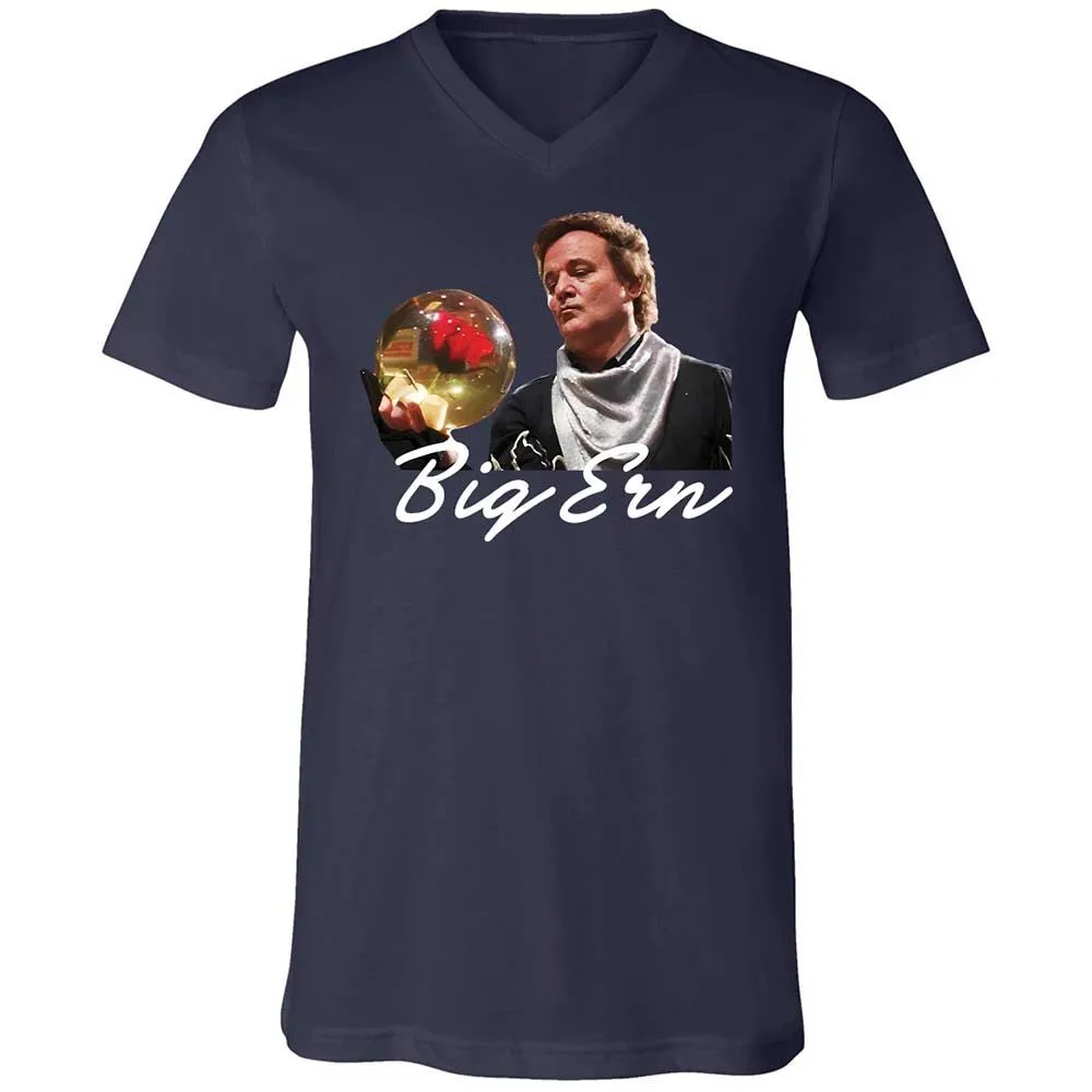 Unisex V-Neck T-Shirt - EQT88DU8 - Navy - 2