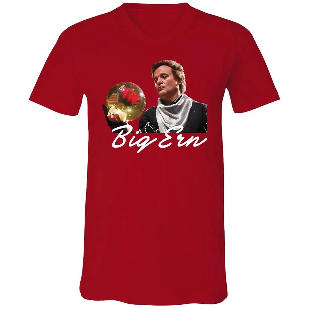 Unisex V-Neck T-Shirt - EQT88DU8 - Red - 6