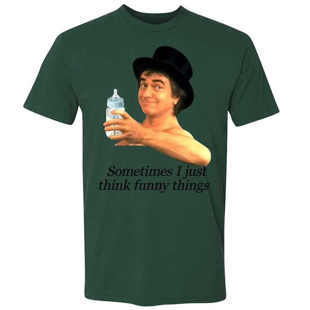 Sometimes I just think funny things - Forest Green - 16