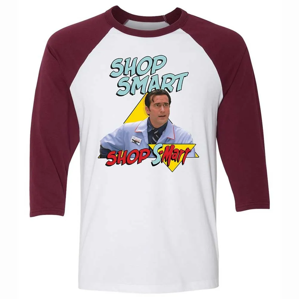 Shop Smart - White/Maroon - 7
