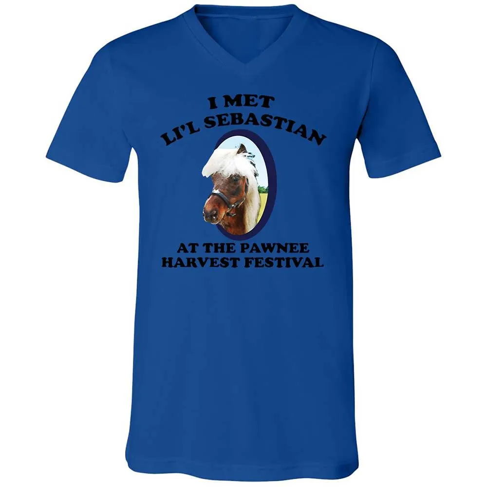 Unisex V-Neck T-Shirt - 8Z1V2HKT - True Royal - 3