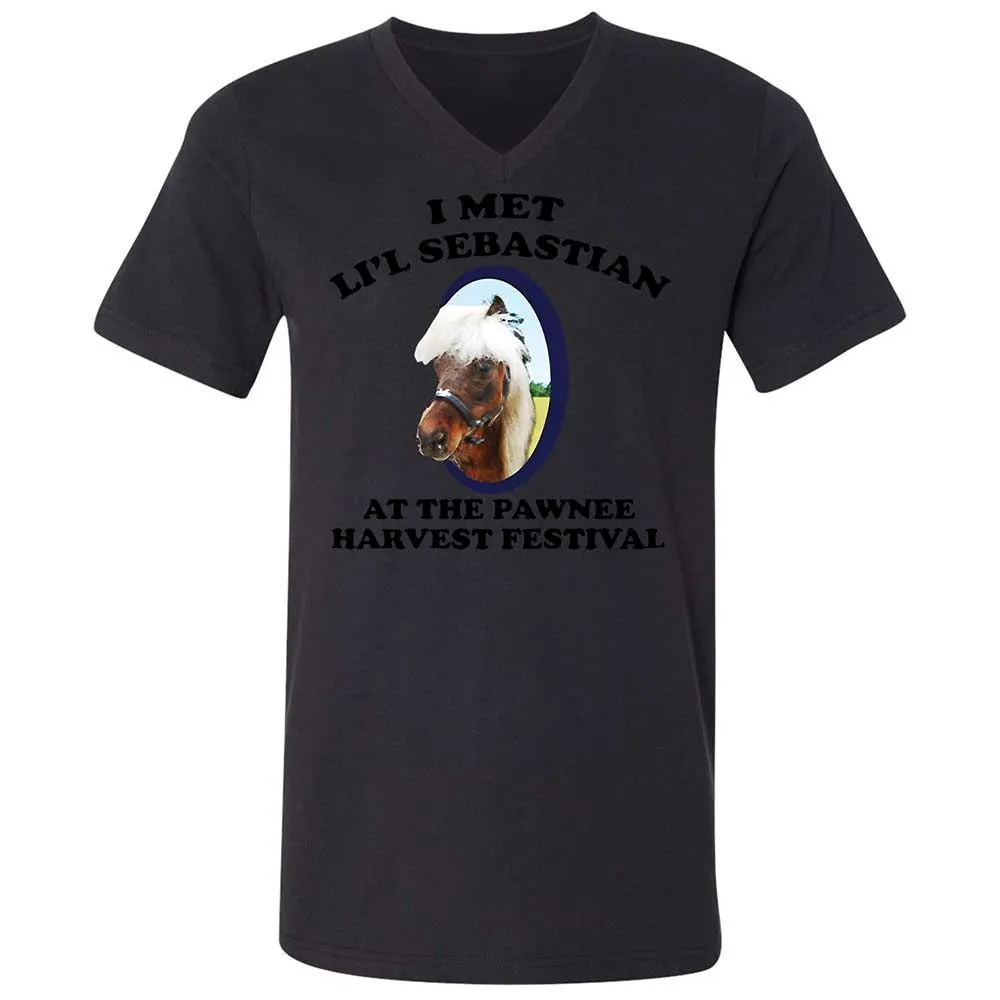 Unisex V-Neck T-Shirt - 8Z1V2HKT - Black - 11