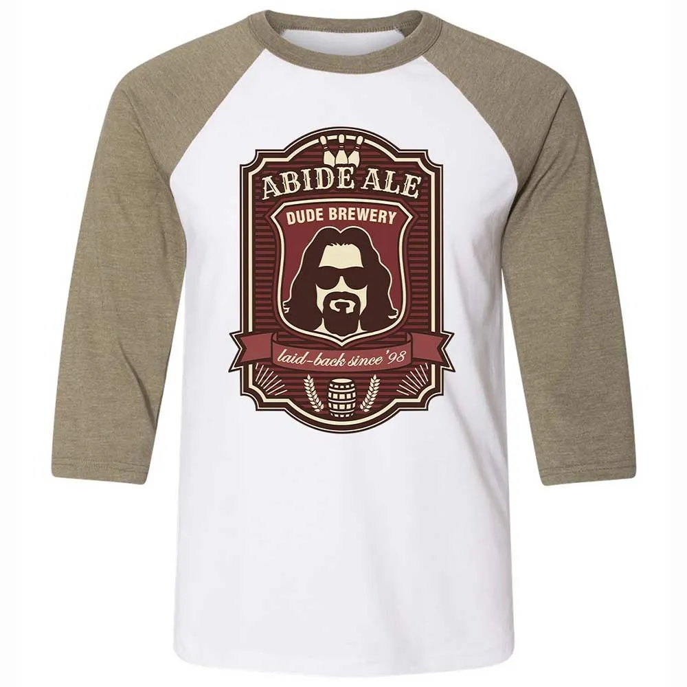 Unisex 3/4 Baseball Tee - P42ZMQ5L - White/Heather Olive - 4
