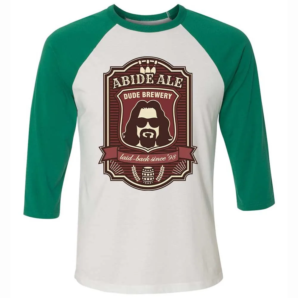 Unisex 3/4 Baseball Tee - P42ZMQ5L - White/Kelly - 6