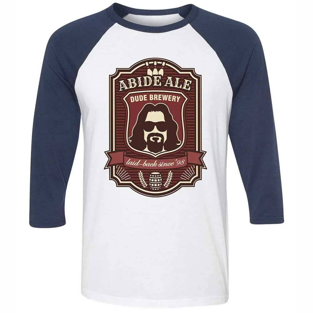 Unisex 3/4 Baseball Tee - P42ZMQ5L - White/Navy - 8