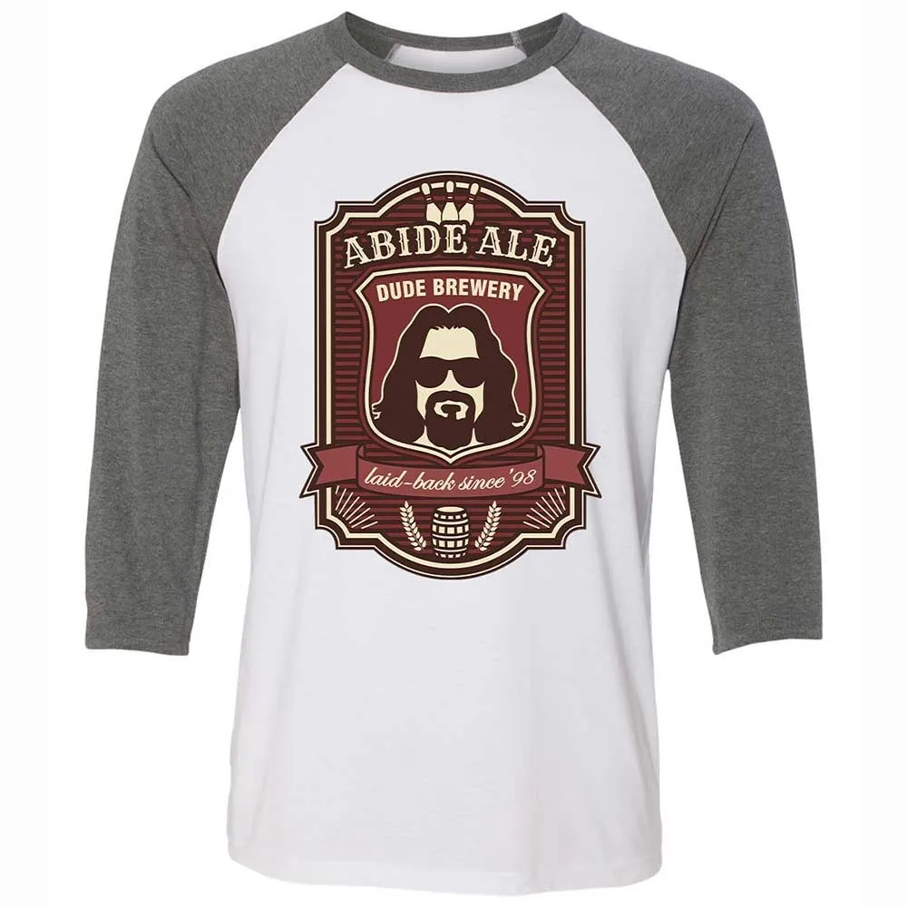 Unisex 3/4 Baseball Tee - P42ZMQ5L - White/Deep Heather - 11