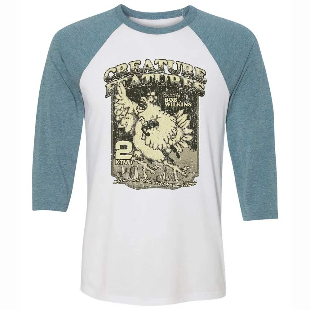 Creature Features - White/Denim - 3