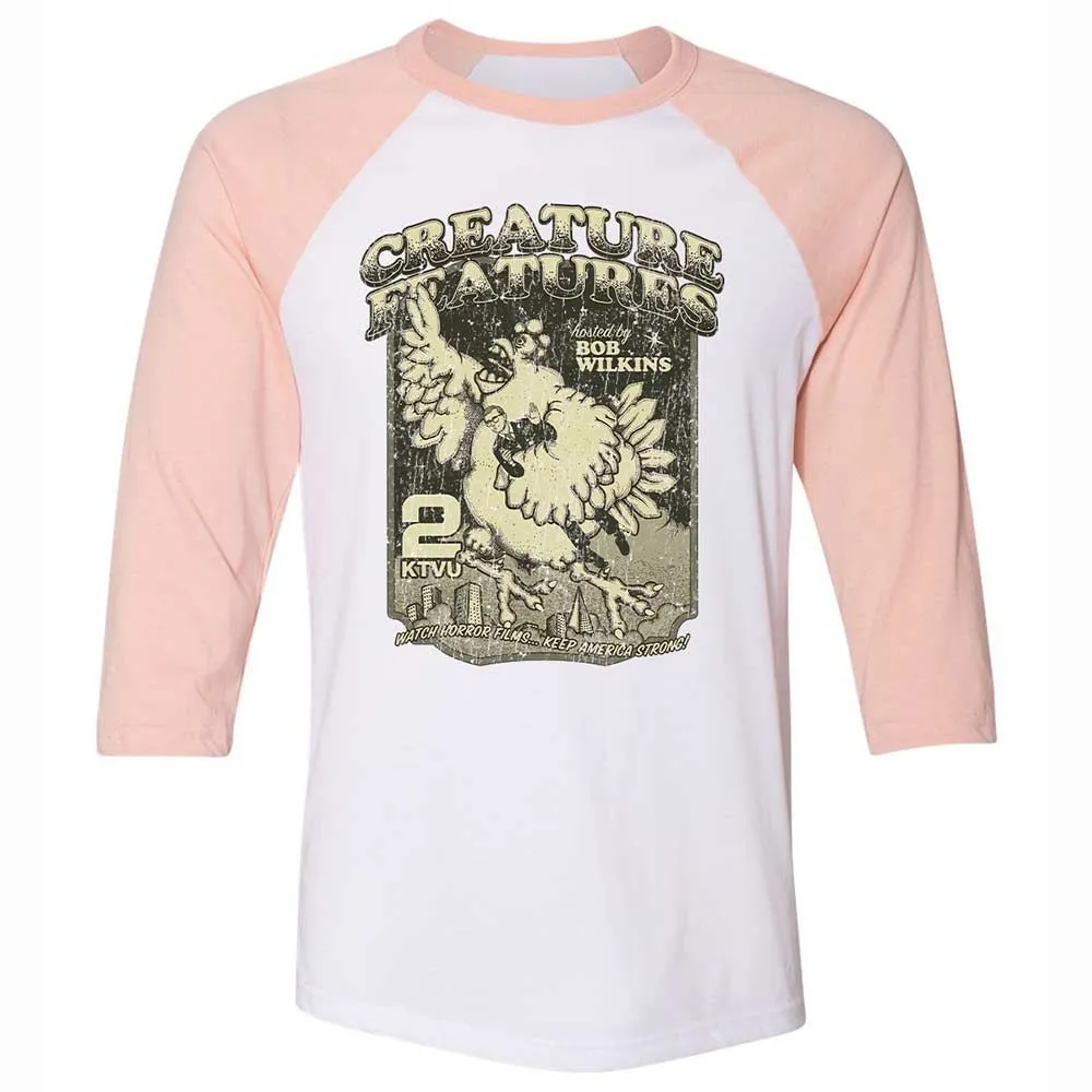 Creature Features - White/Heather Peach - 5
