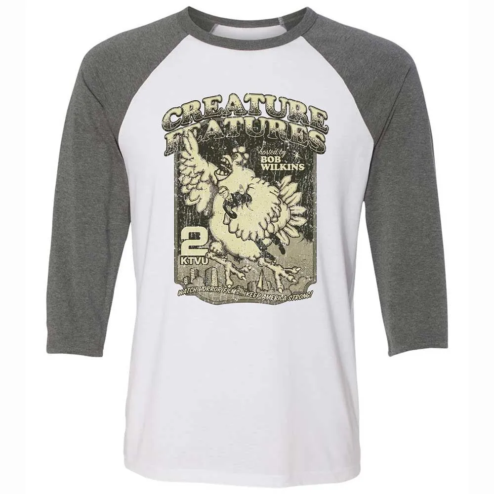 Creature Features - White/Deep Heather - 11