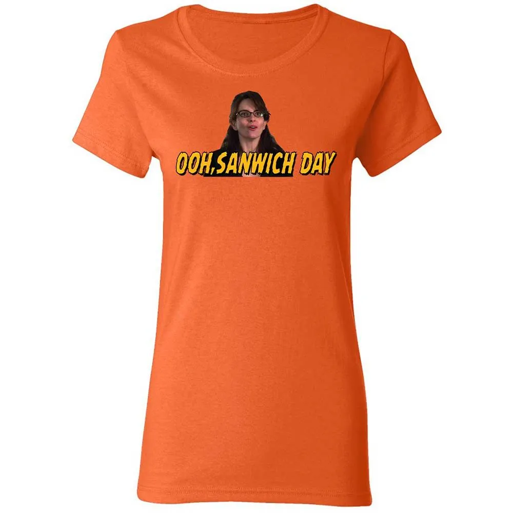 Women's T-Shirt - 5XY1CTJH - Orange - 12